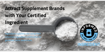 Certified ingredient quality assurance